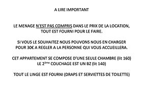 Appt avec parking, clim, wifi à 50 m de la plage